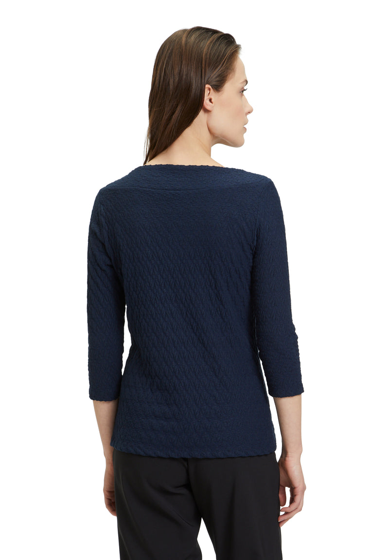 Blouse bleu marine