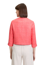 Veste corail courte manches 3/4