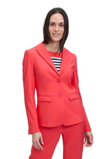 Blazer court rouge