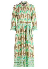 Robe chemisier imprimée
