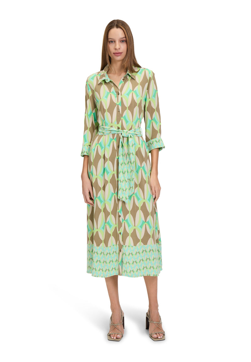 Robe chemisier imprimée