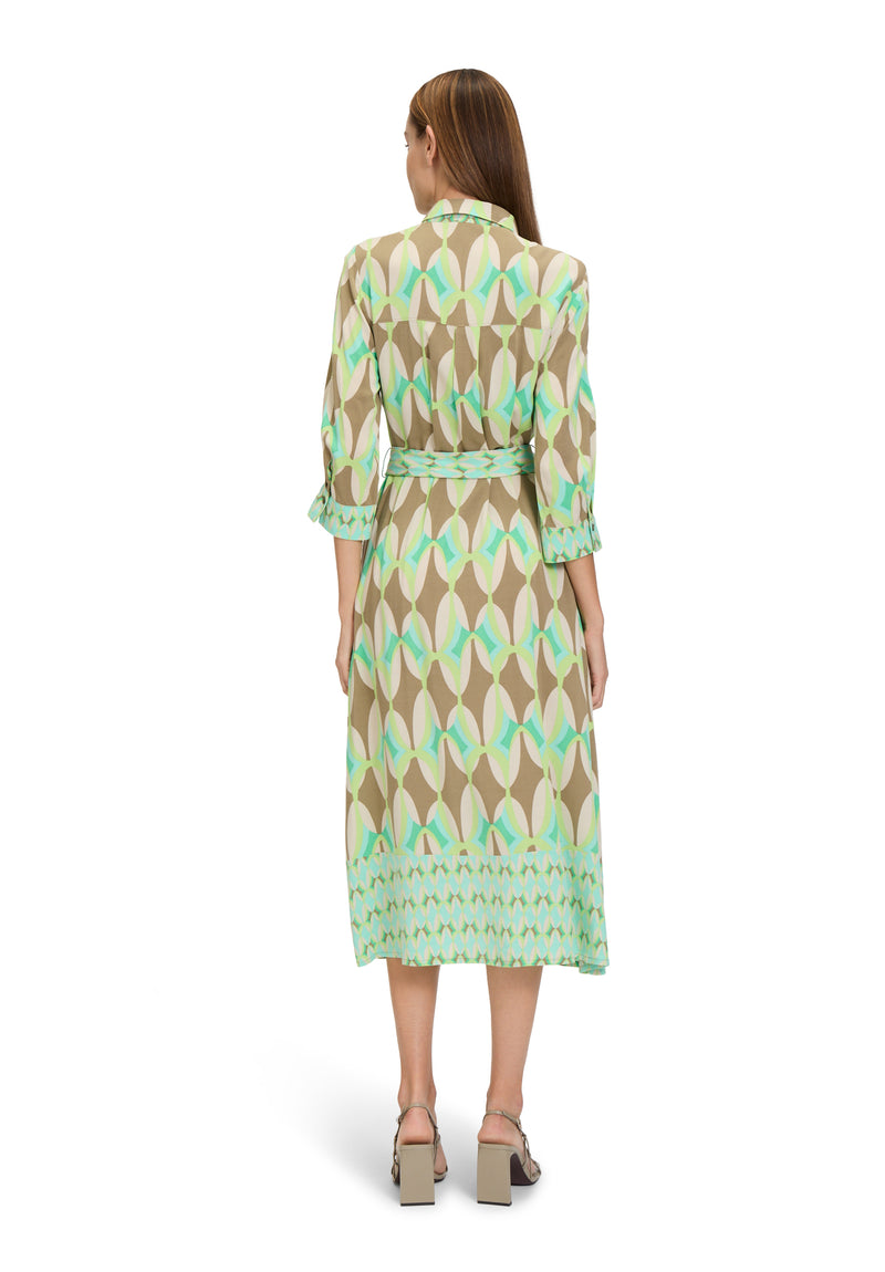Robe chemisier imprimée