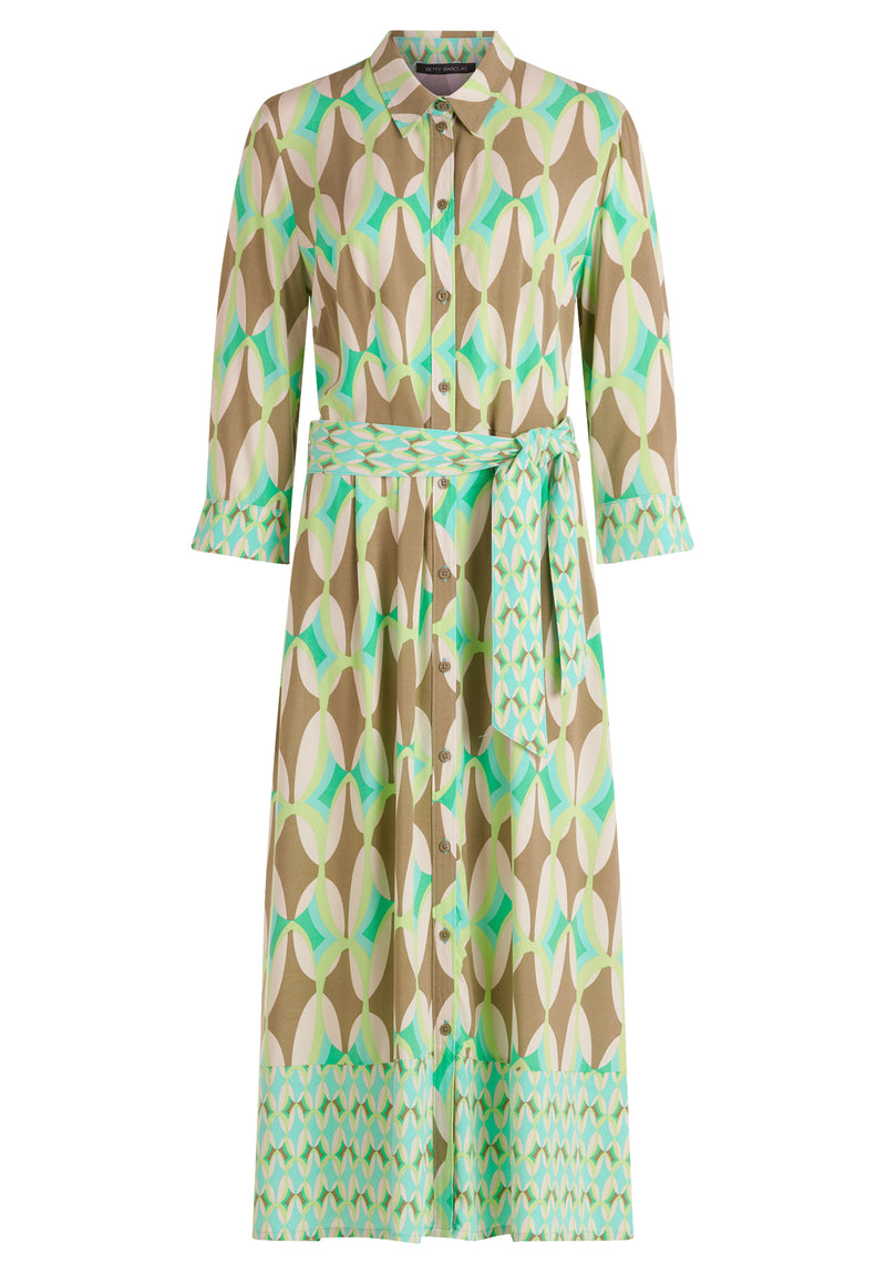 Robe chemisier imprimée