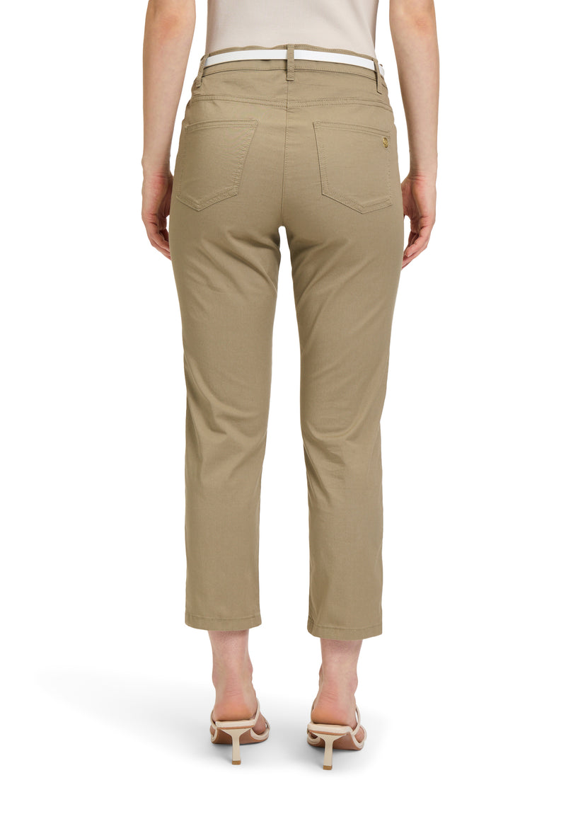 Pantalon coton 7/8  olive