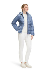 Blouson matelassée bleu