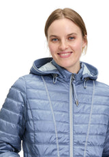 Blouson matelassée bleu