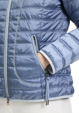 Blouson matelassée bleu