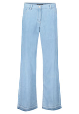 Pantalon large jean souple