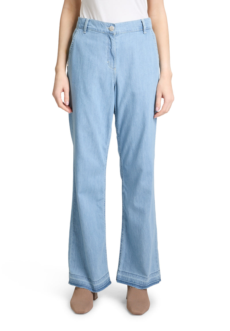 Pantalon large jean souple