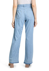 Pantalon large jean souple