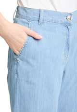 Pantalon large jean souple