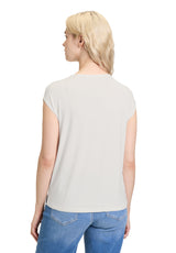 Blouse fluide écru