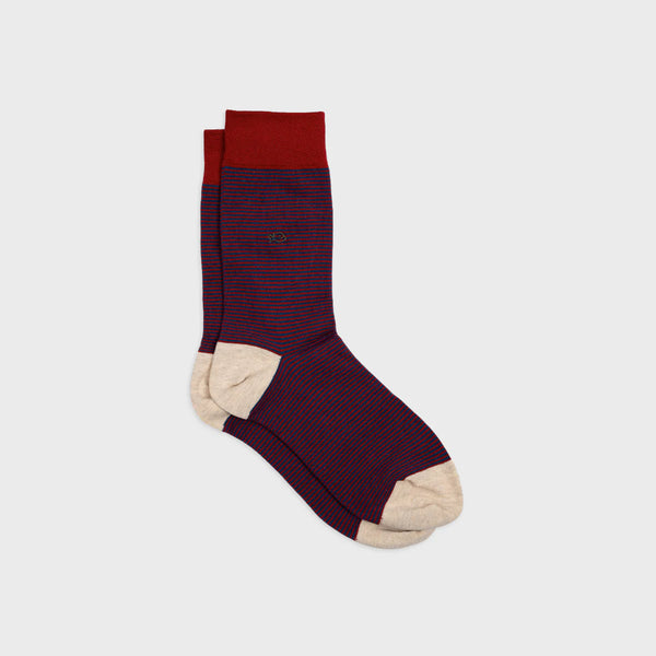 Chaussettes coton rayées Urbaine
