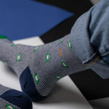 Chaussettes coton à motifs Grenouille