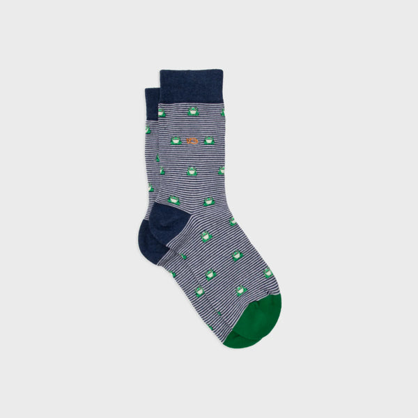 Chaussettes coton à motifs Grenouille