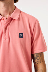Polo rose saumon