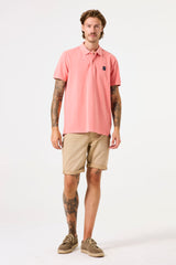 Polo rose saumon