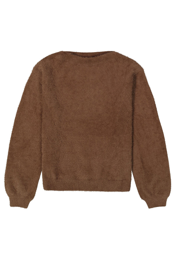 Pull marron