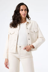 Veste Emira en jean écru