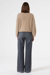 Pull taupe