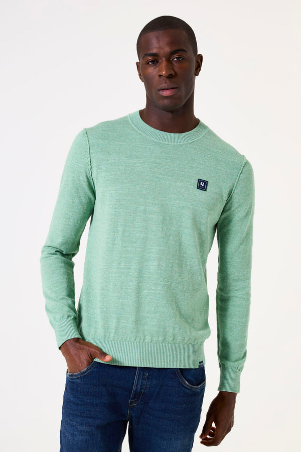 Pull vert menthe