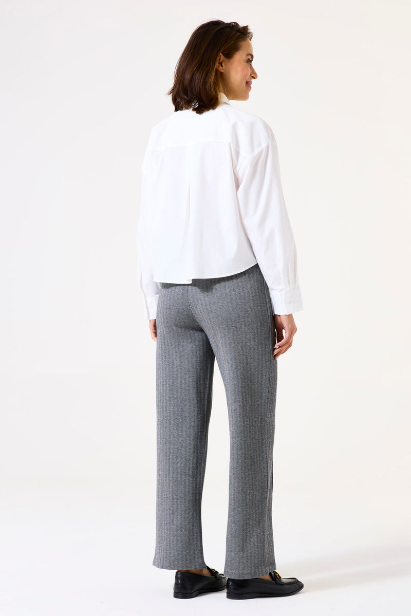 Pantalon à motifs