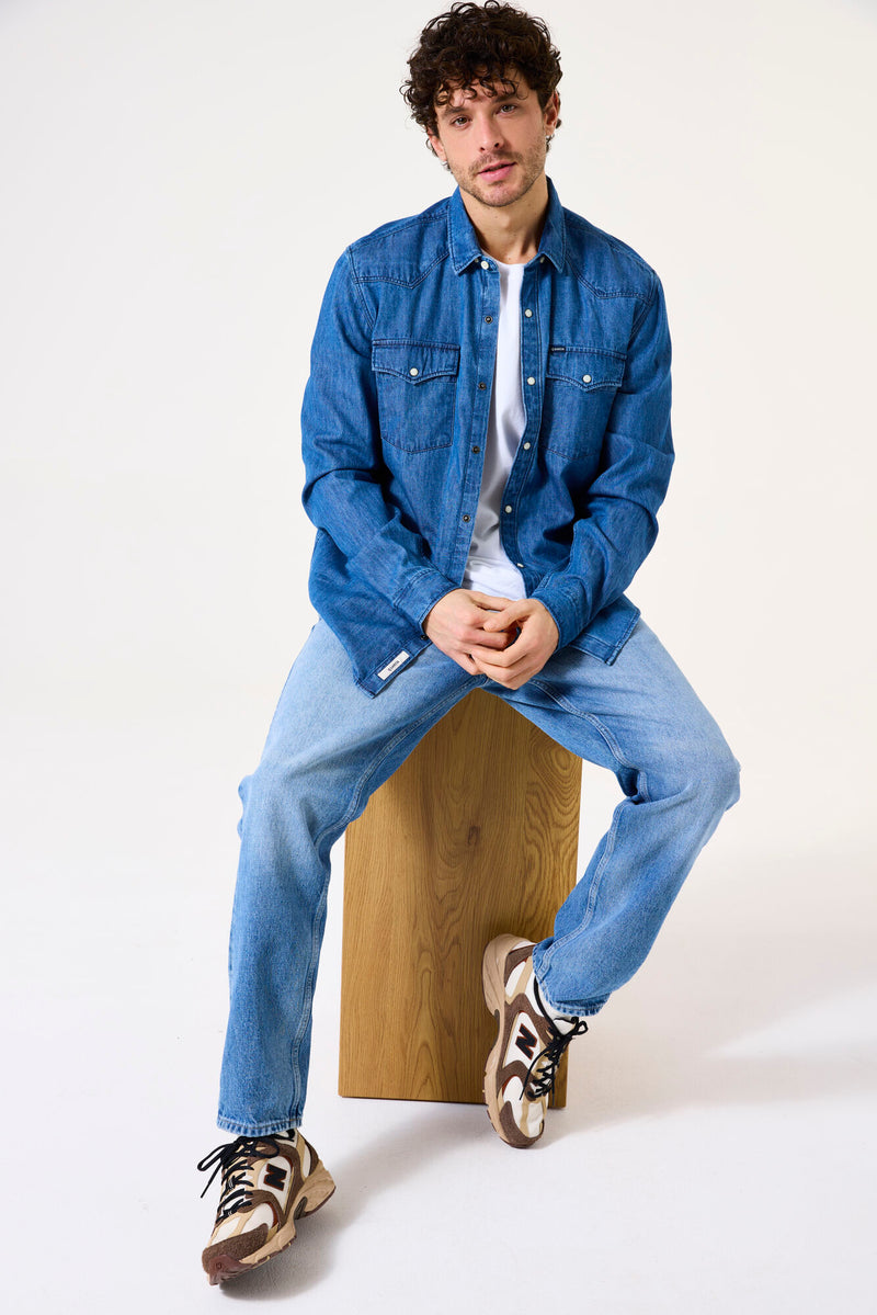 Chemise en jean