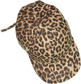 Casquette imprimée léopard