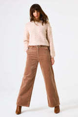 Pantalon en velours côtelé