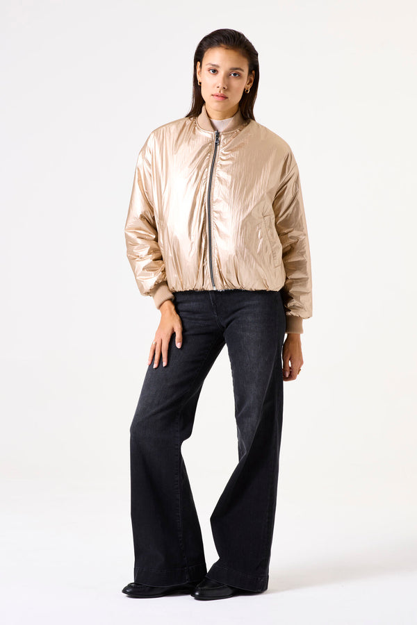 Veste aviateur réversible