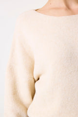 Pull écru