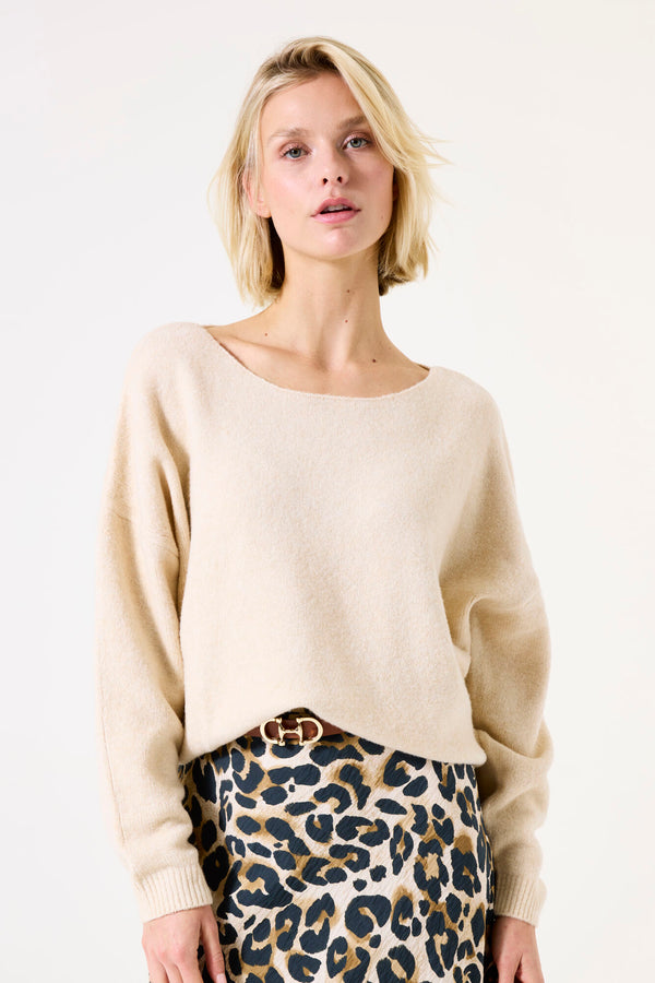 Pull écru