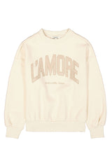 Sweat blanc cassé