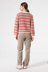 Pull à motifs