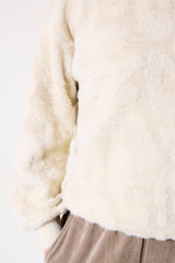 Pull blanc cassé