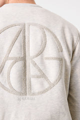 Sweat blanc cassé