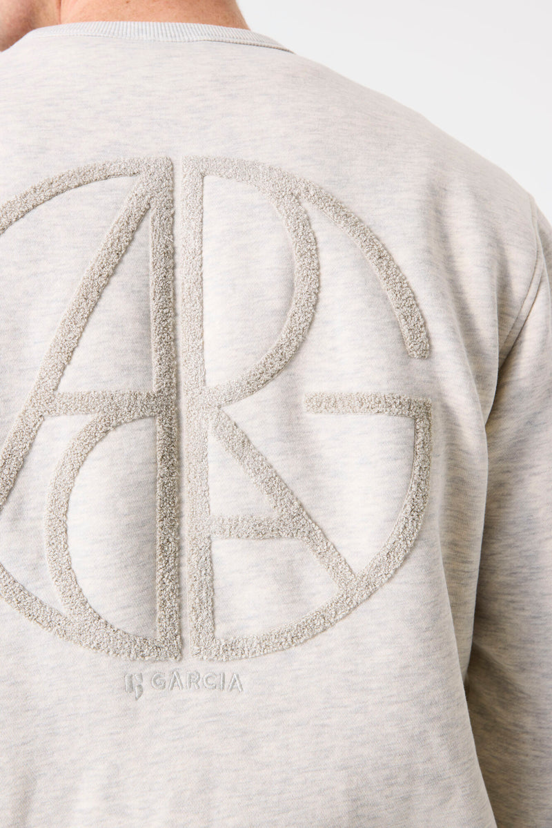 Sweat blanc cassé