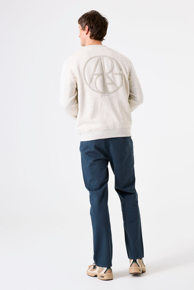 Sweat blanc cassé
