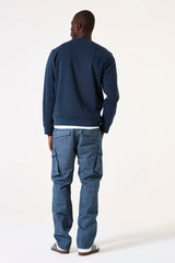 Sweat bleu foncé