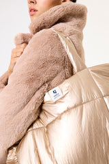 Sac couleur or