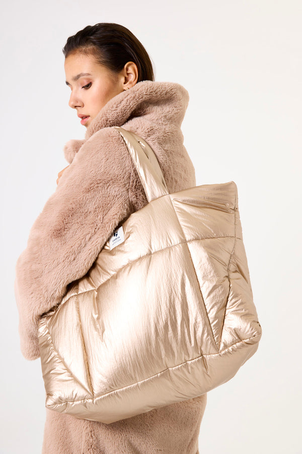 Sac couleur or