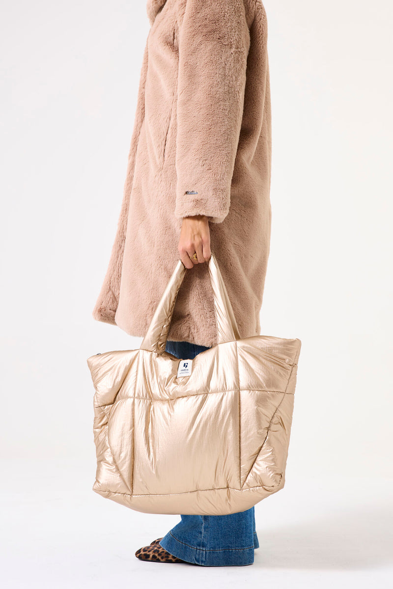 Sac couleur or