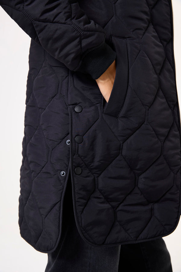 Veste matelassée noire