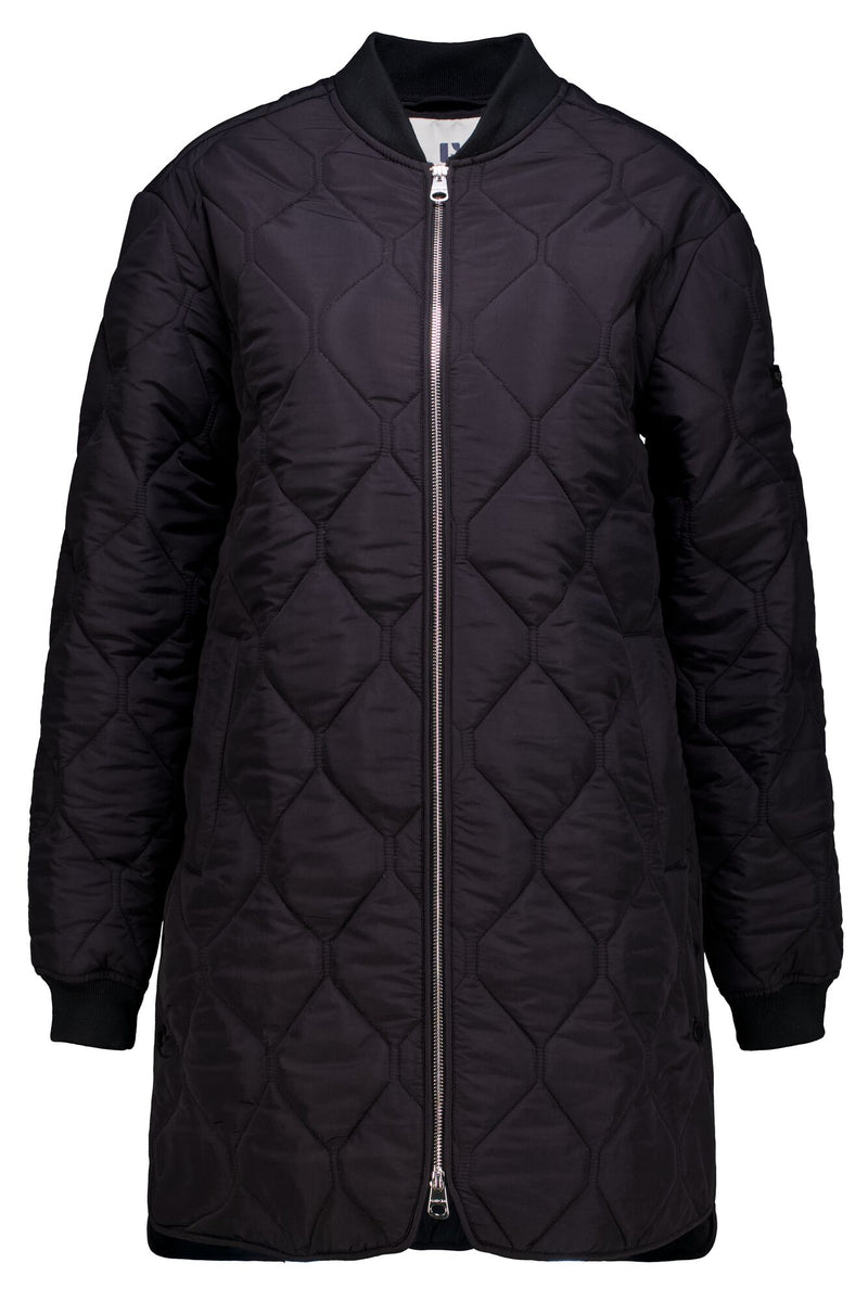 Veste matelassée noire