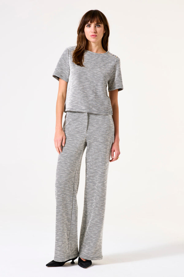 Pantalon à motis