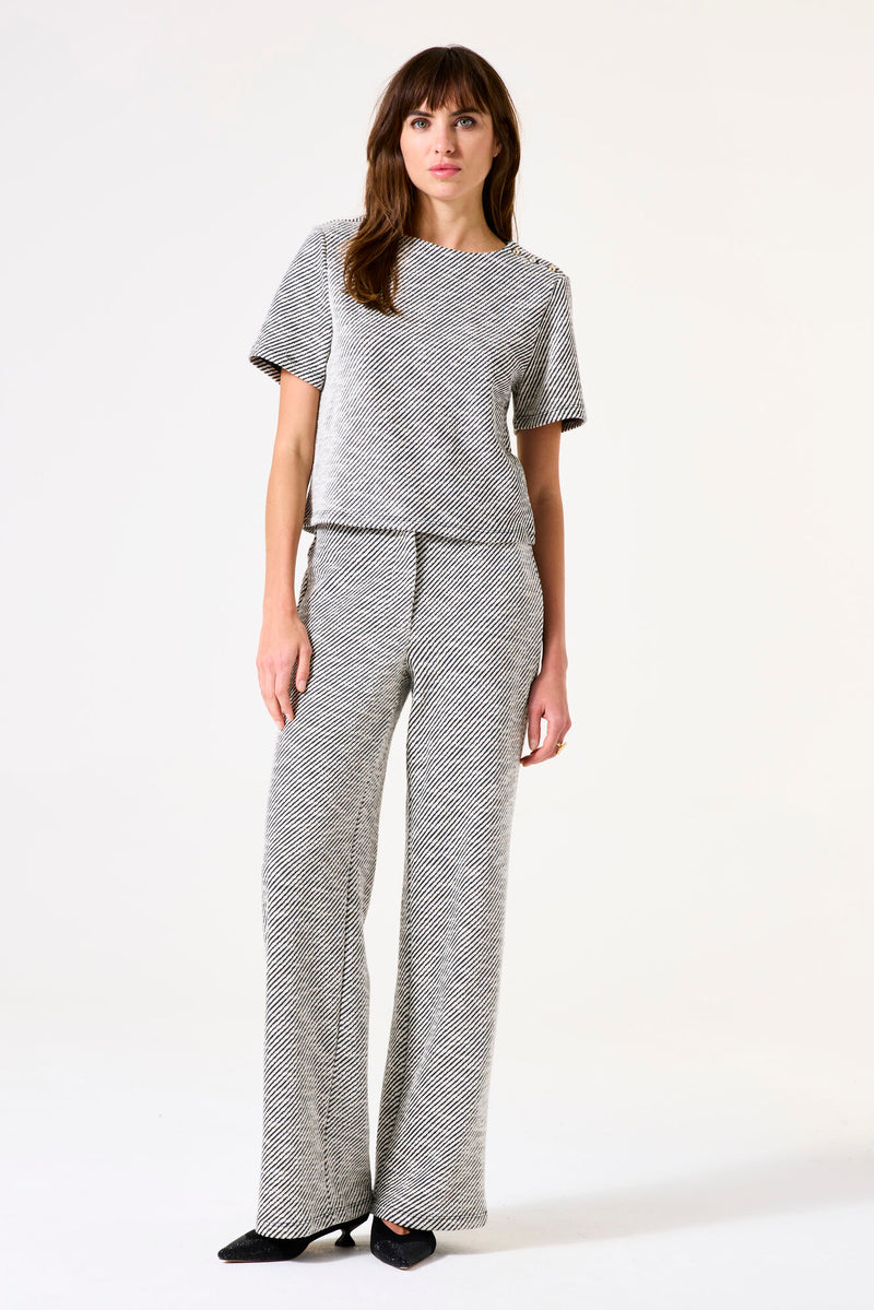 Pantalon à motis