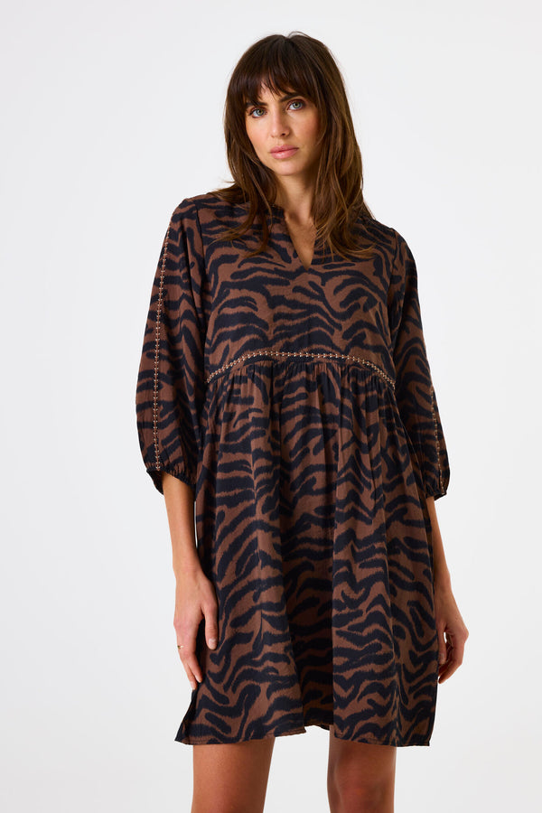 Robe avec imprimé