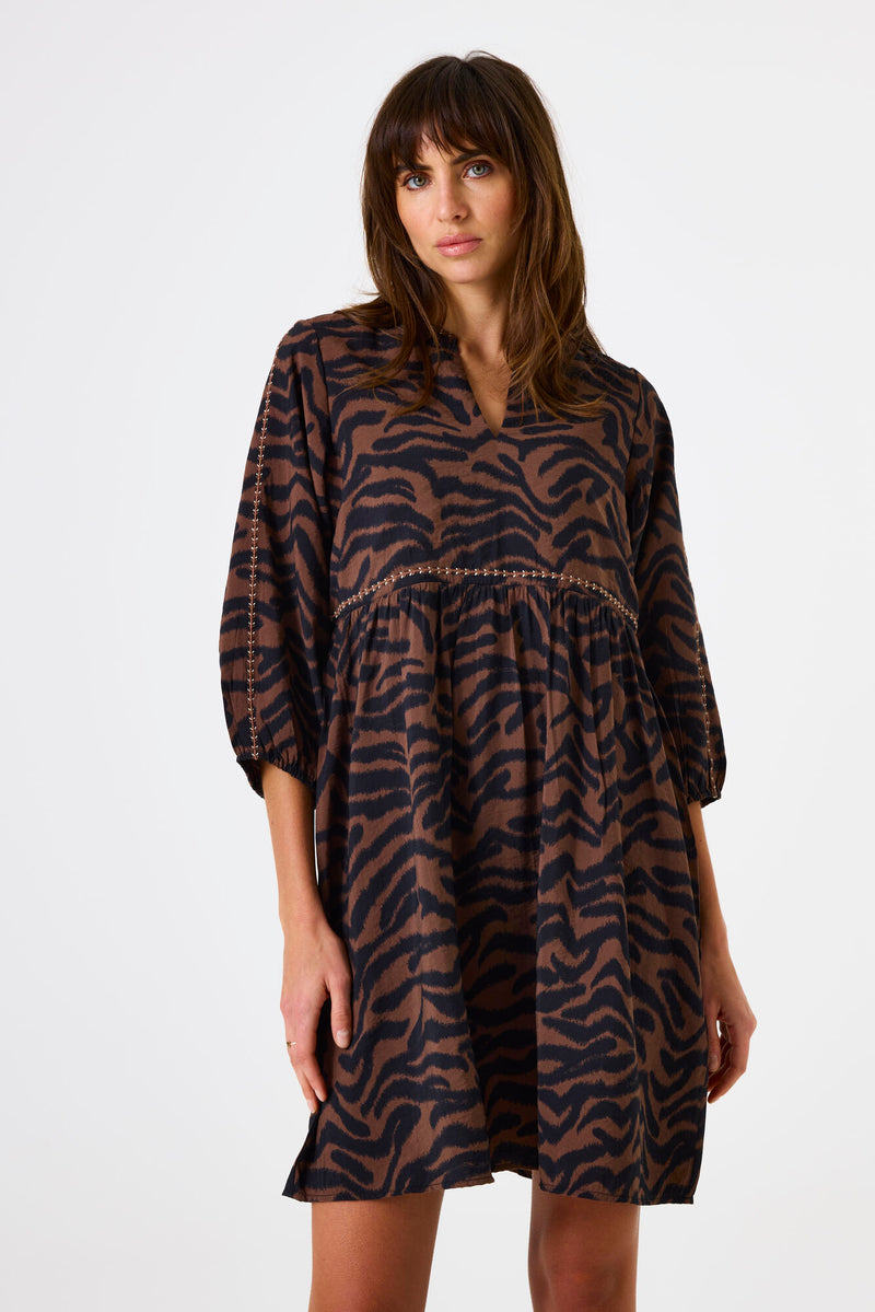 Robe avec imprimé