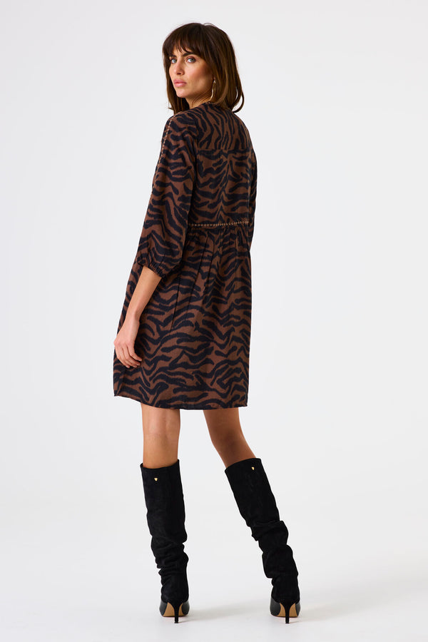 Robe avec imprimé