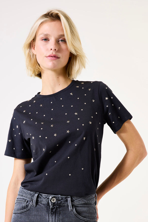 Tee-shirt gris foncé